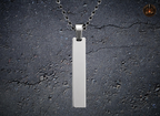 Custom Bar Pendant with Chain