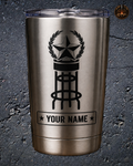 Custom Engraved 20 oz Stainless Steel Tumbler