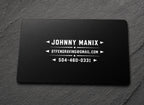 Metal Engraved Business Cards