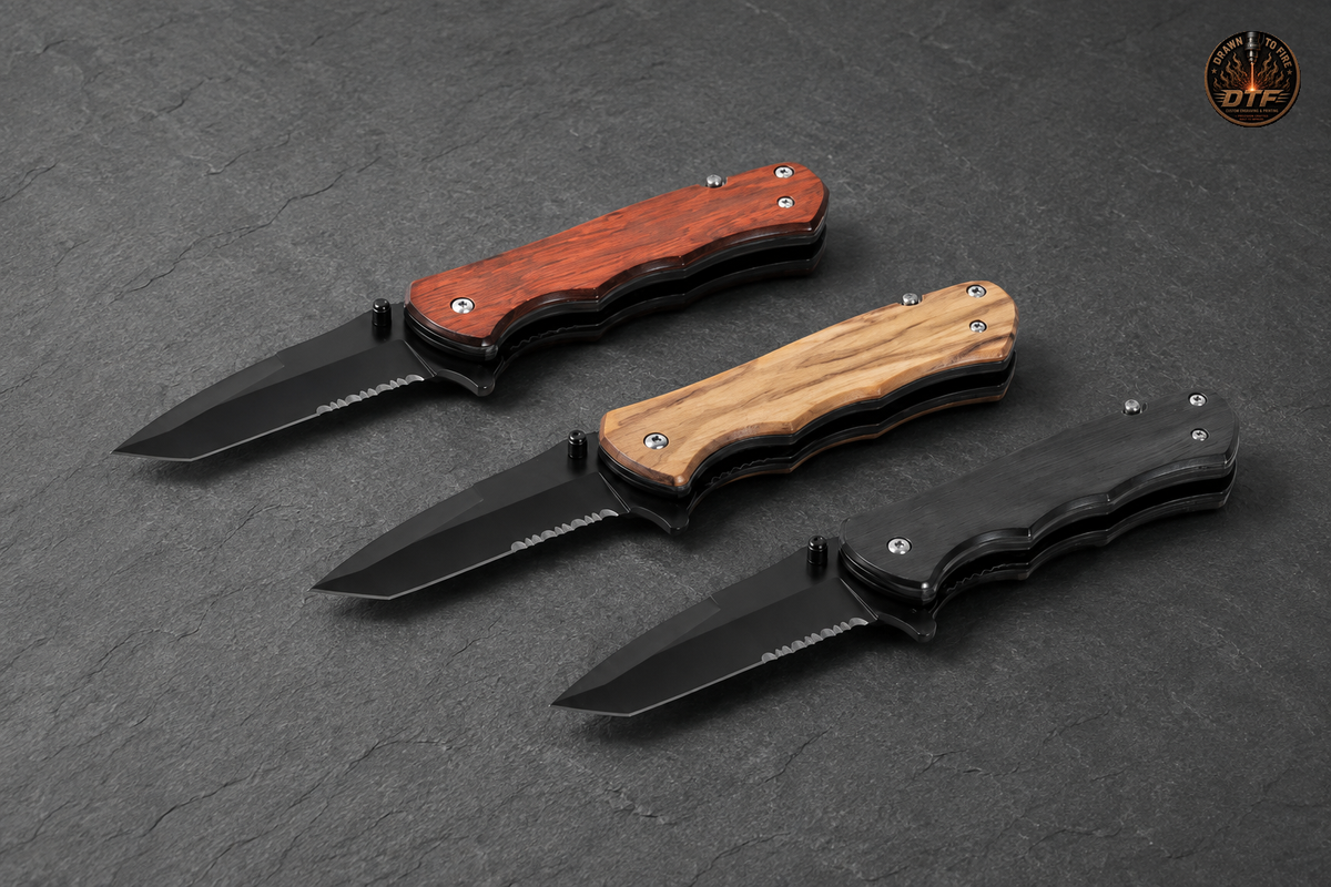 Custom Engravable Pocket Knife