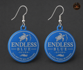 Blue 20 mm Earrings – Limited Edition