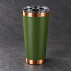 20 oz Ceramic-Lined Tumbler with Magnetic Lid — Custom Engraving Included