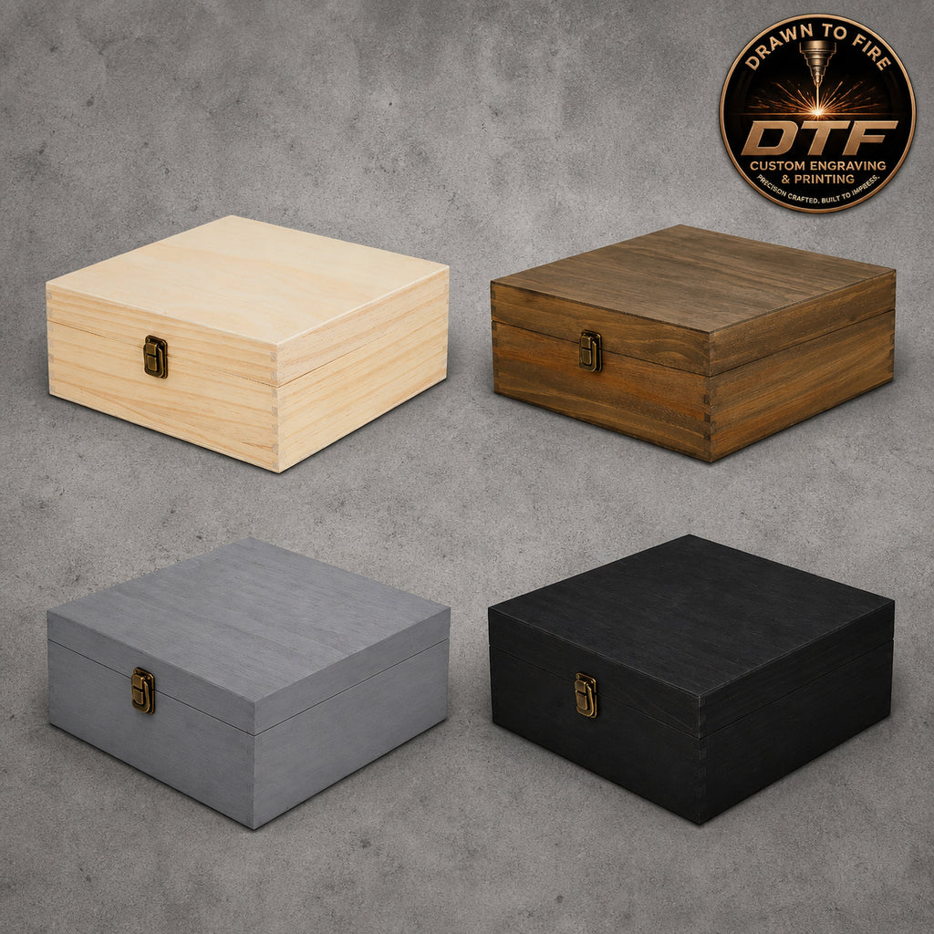 Custom Engravable Memory Box