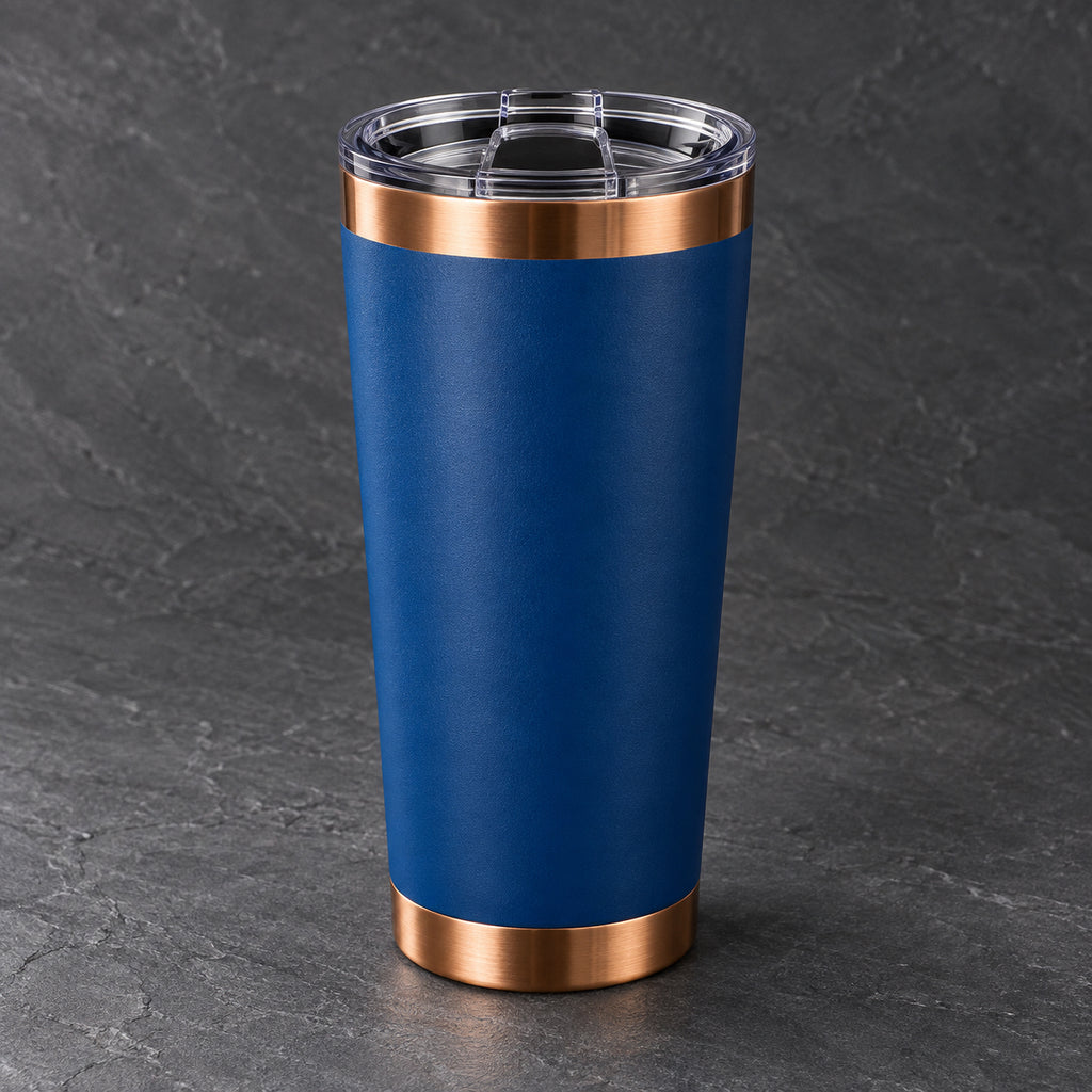 20 oz Ceramic-Lined Tumbler with Magnetic Lid — Custom Engraving Included