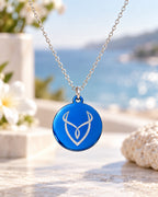 Blue Desire Necklace & Earring Set