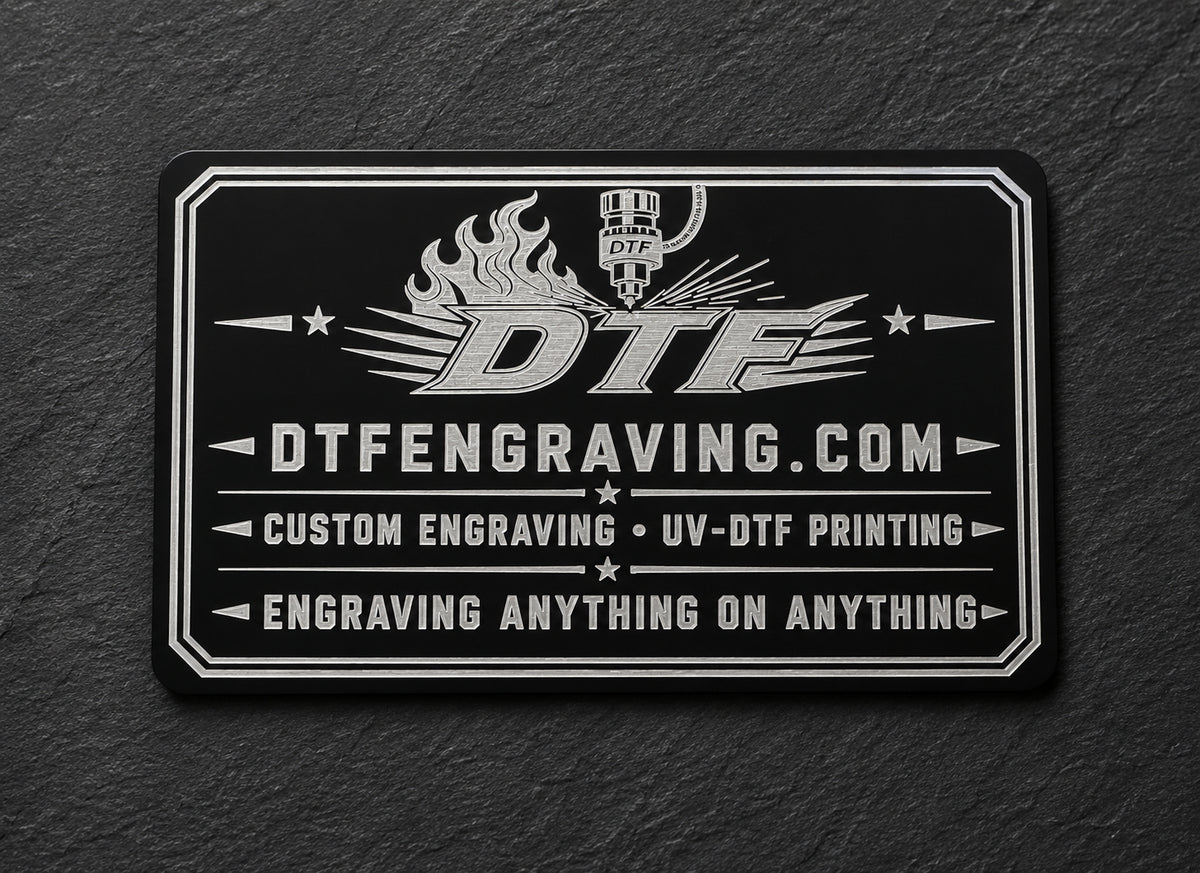 Metal Engraved Business Cards