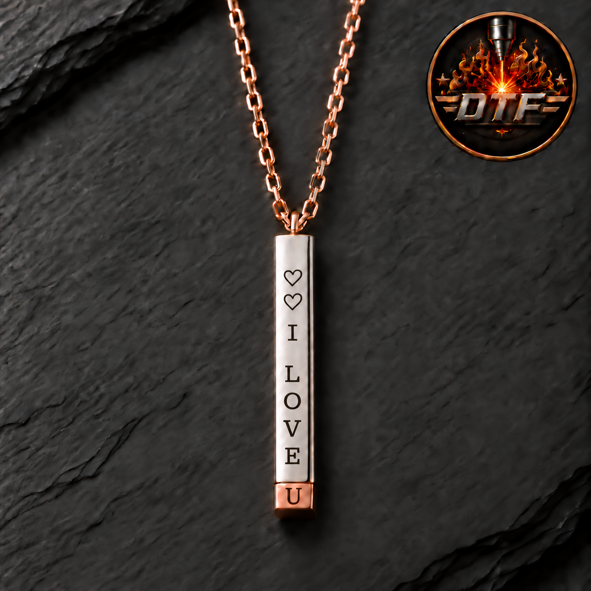 I Love You-Pendant Necklace