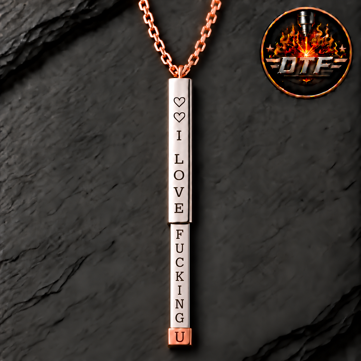 I Love You-Pendant Necklace