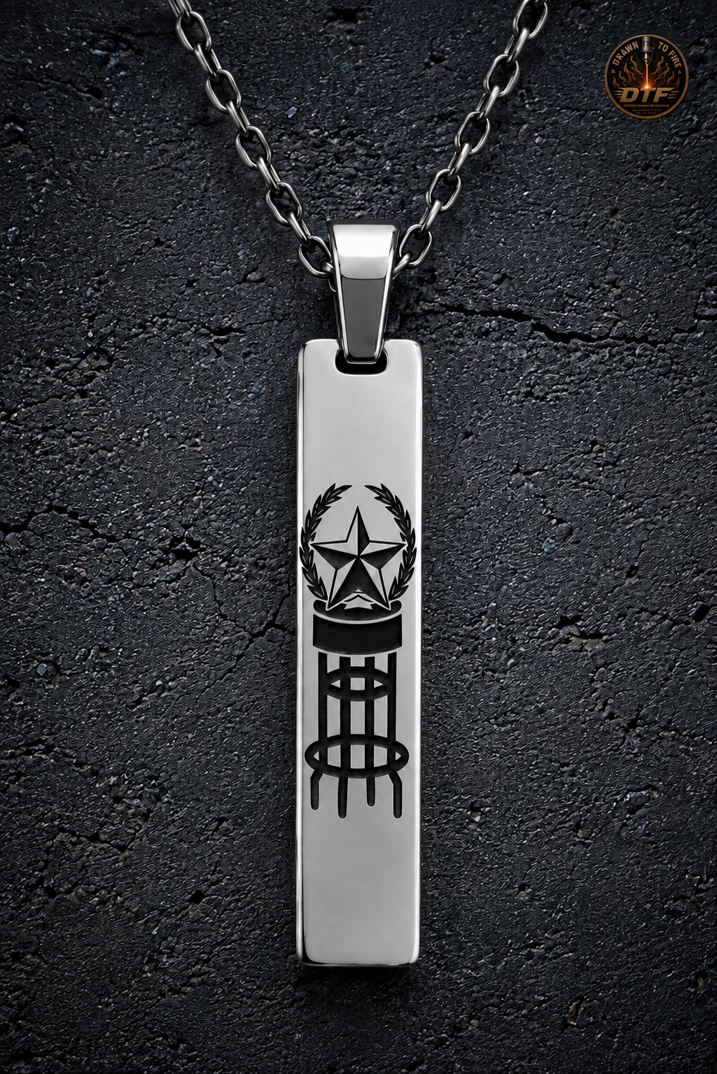 Custom Bar Pendant with Chain