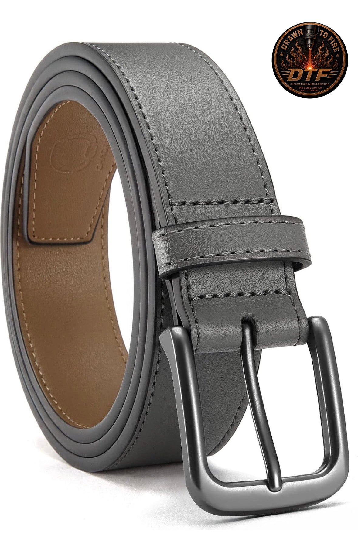 Custom Engravable Genuine Leather Belt
