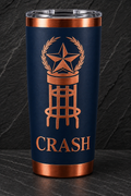 20 oz Ceramic-Lined Tumbler with Magnetic Lid — Custom Engraving Included CBSA