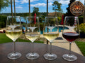 Custom Engraved Wine Glass Set – Set of 4