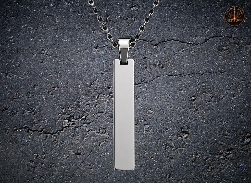 Custom Bar Pendant with Chain